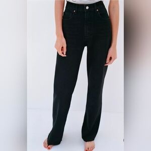 Zara Black Straight Leg Jeans